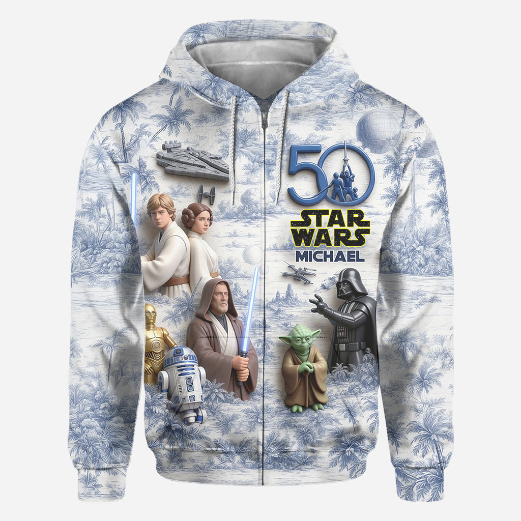 Personalized Star Wars 50th Anniversary All Over Shirt Gift All Over Shirt GradoCreations
