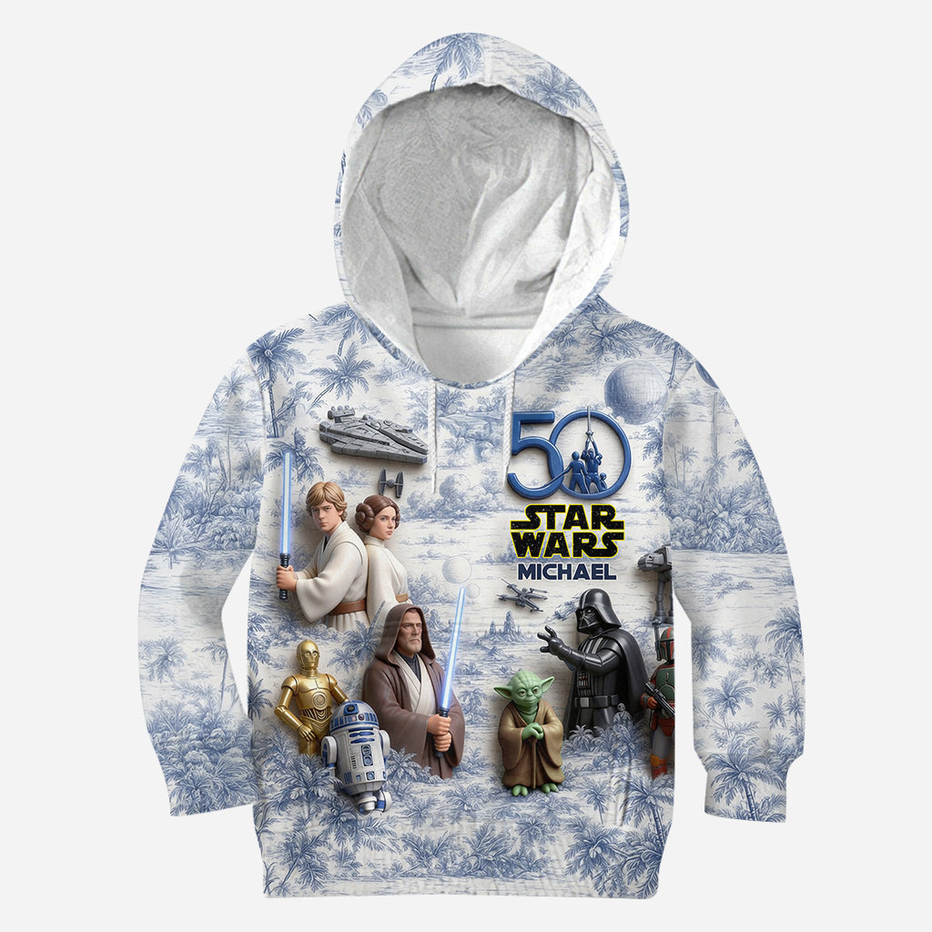 Personalized Star Wars 50th Anniversary All Over Shirt Gift All Over Shirt GradoCreations
