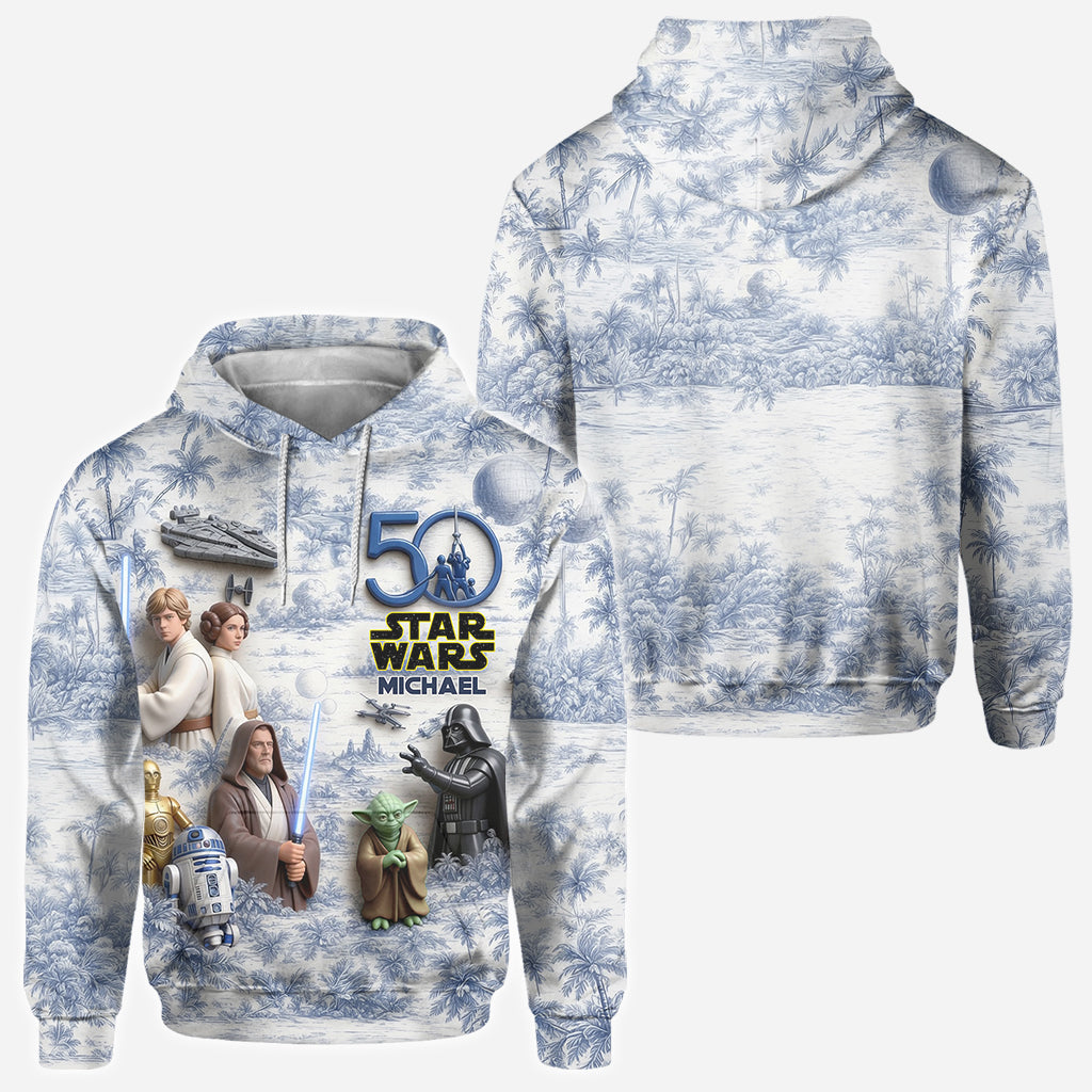 Personalized Star Wars 50th Anniversary All Over Shirt Gift All Over Shirt GradoCreations