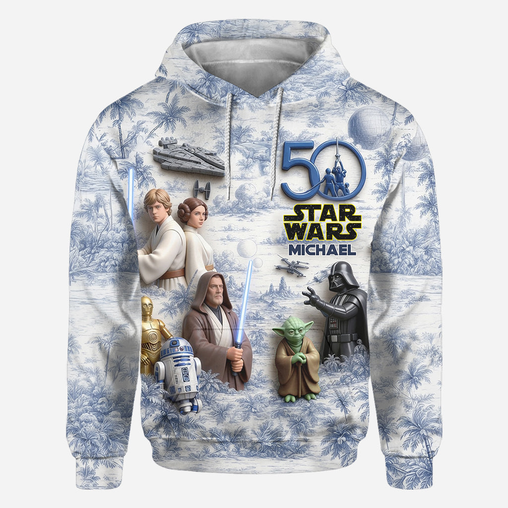 Personalized Star Wars 50th Anniversary All Over Shirt Gift All Over Shirt GradoCreations
