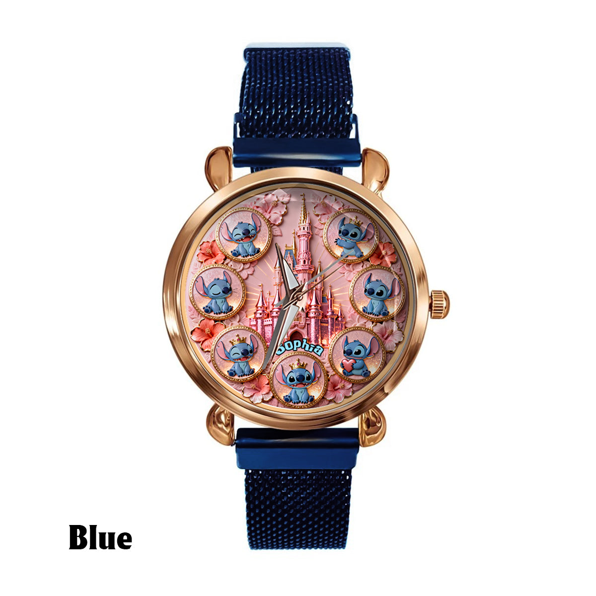 Personalized Ohana Women Hand Watch with Custom Name Gift Women Hand Watch GradoCreations