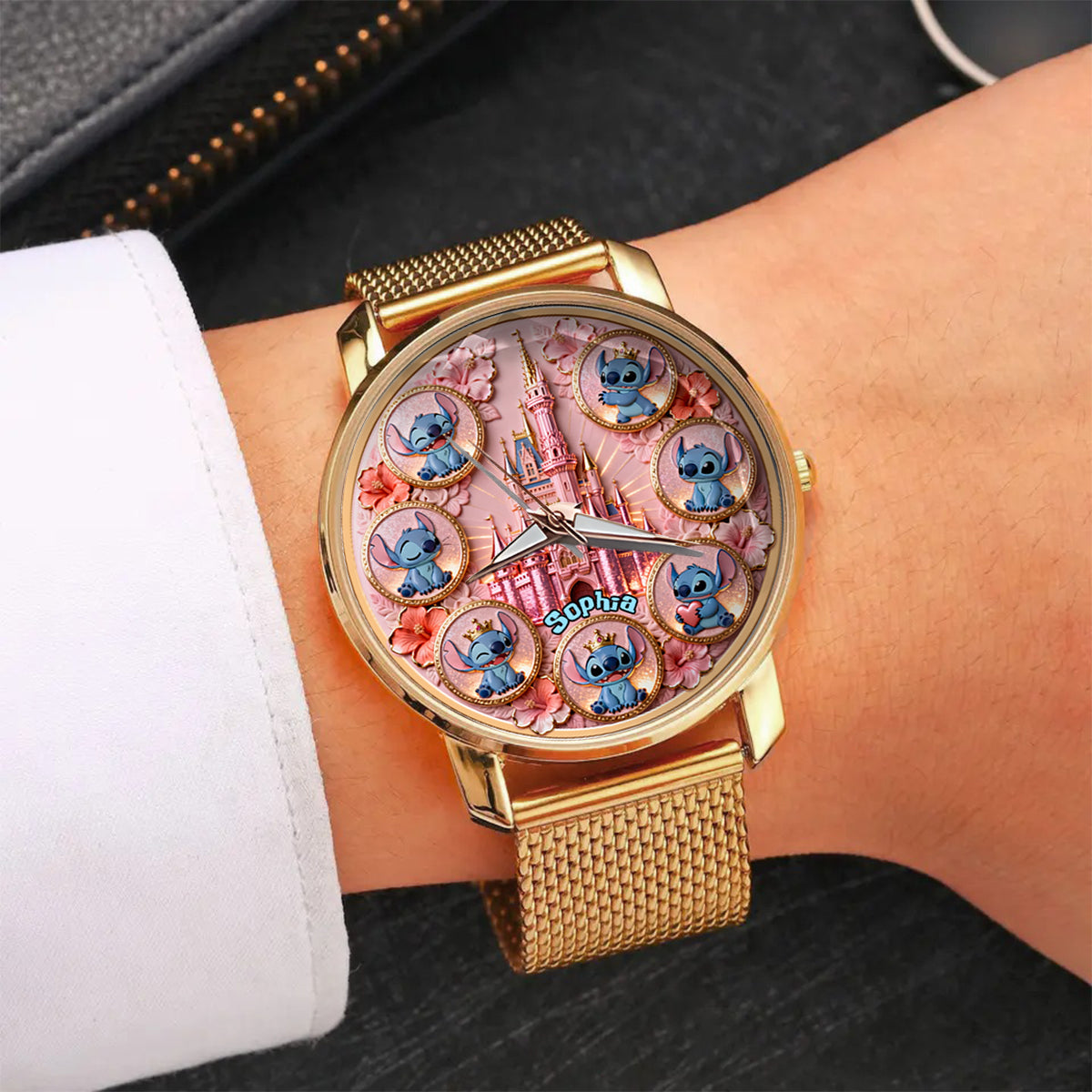 Personalized Ohana Women Hand Watch with Custom Name Gift Women Hand Watch GradoCreations