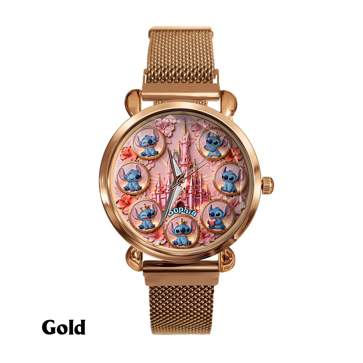 Personalized Ohana Women Hand Watch with Custom Name Gift Women Hand Watch GradoCreations