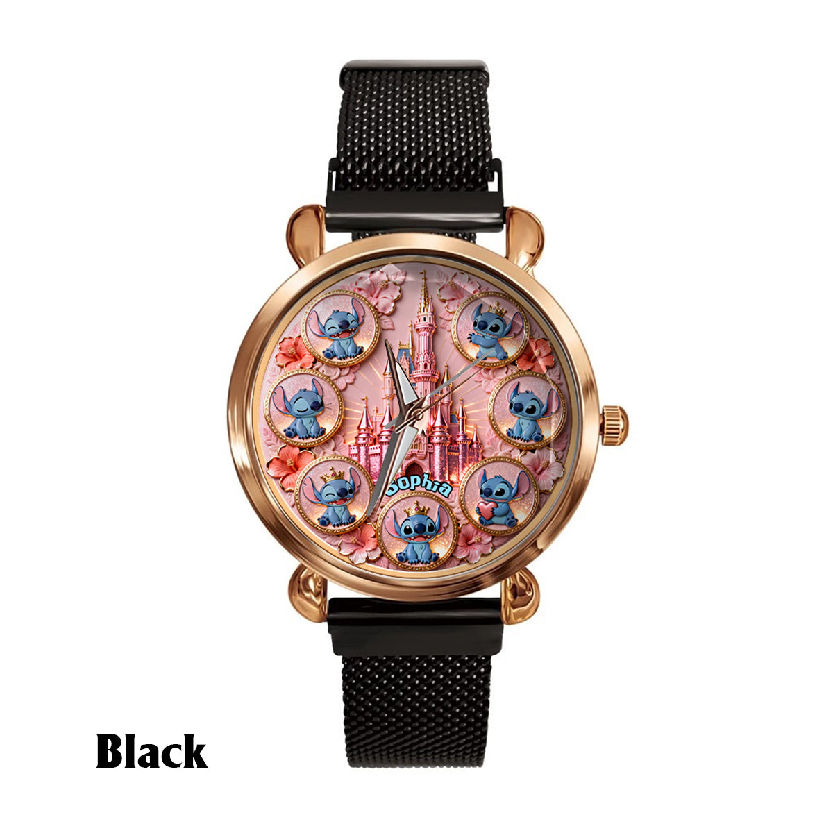 Personalized Ohana Women Hand Watch with Custom Name Gift Women Hand Watch GradoCreations