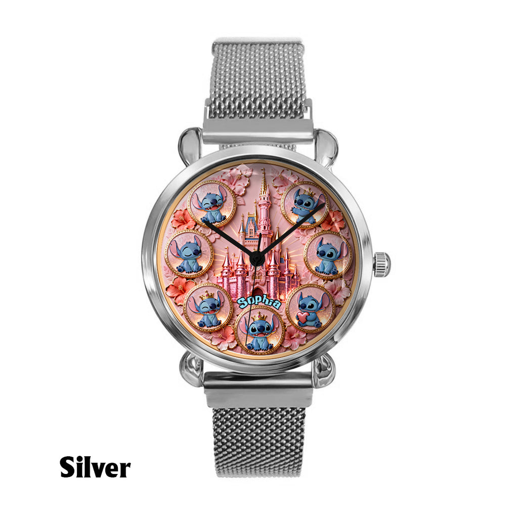 Personalized Ohana Women Hand Watch with Custom Name Gift Women Hand Watch GradoCreations