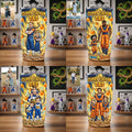 Personalized Super Saiyan Anime Dad Tumbler Gift for Dad