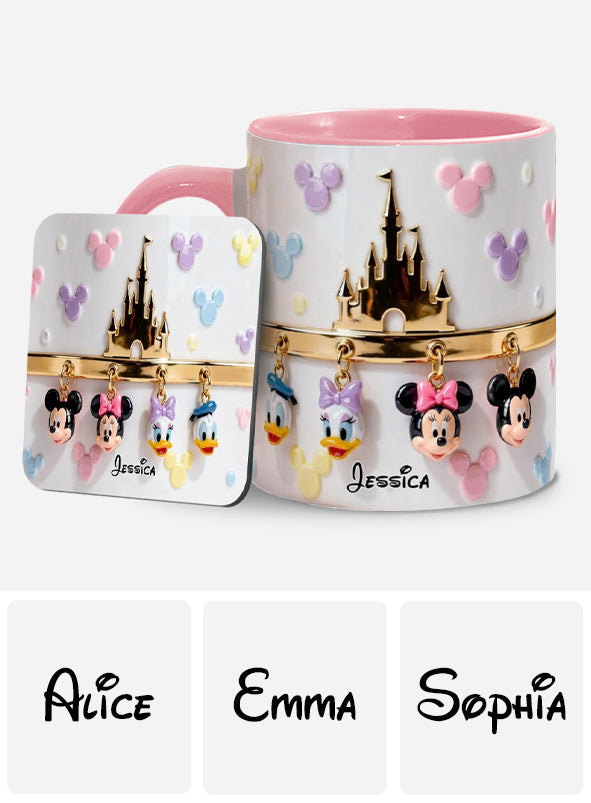 Personalized Disney-Themed Accent Mug Custom Name Gift