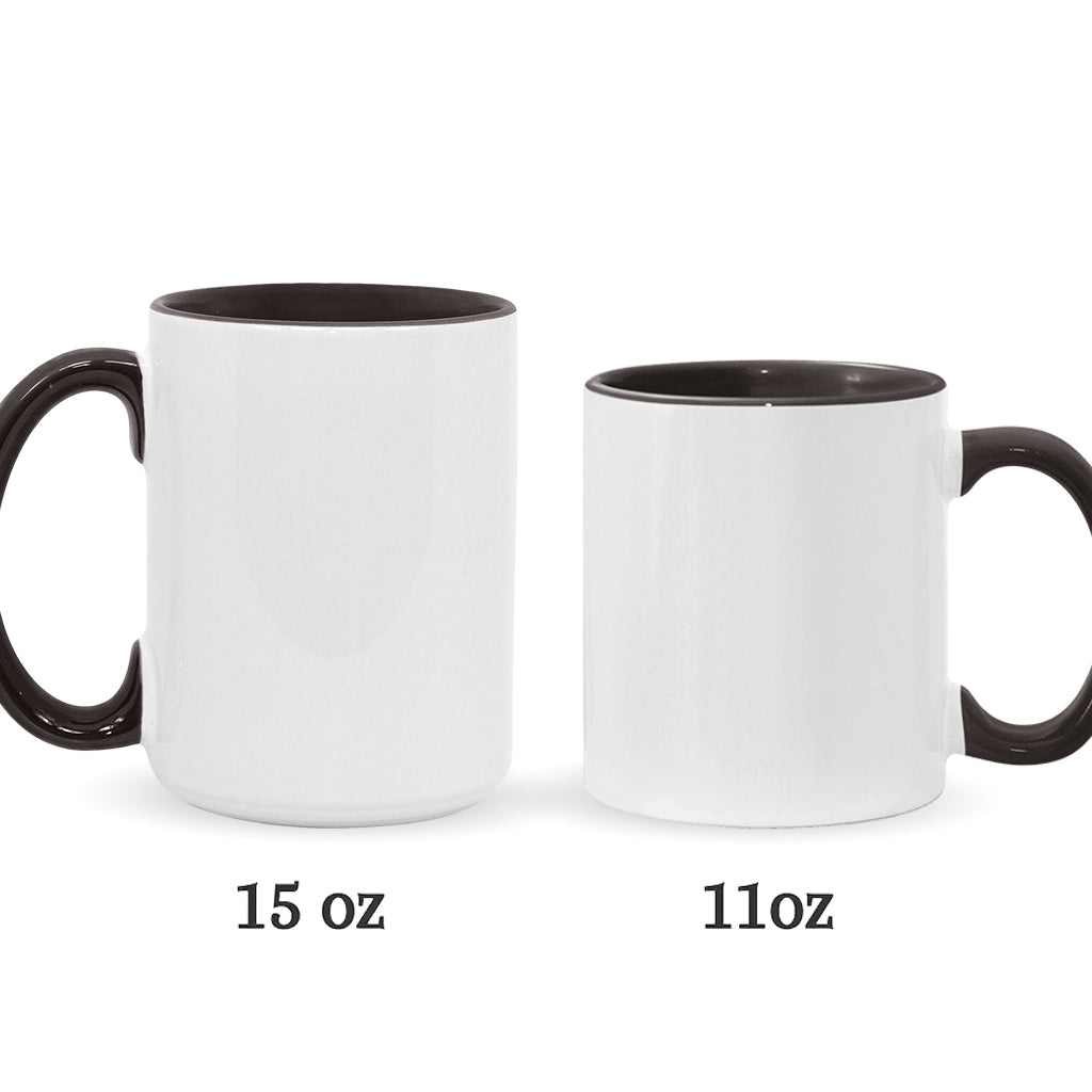 Personalized Ceramic Accent Mug & Coaster Gift for Kids Accent Mug & Coaster GradoCreations