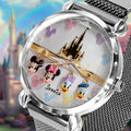 Personalized Disney Hand Watch with Mickey & Friends for Women Women Hand Watch GradoCreations