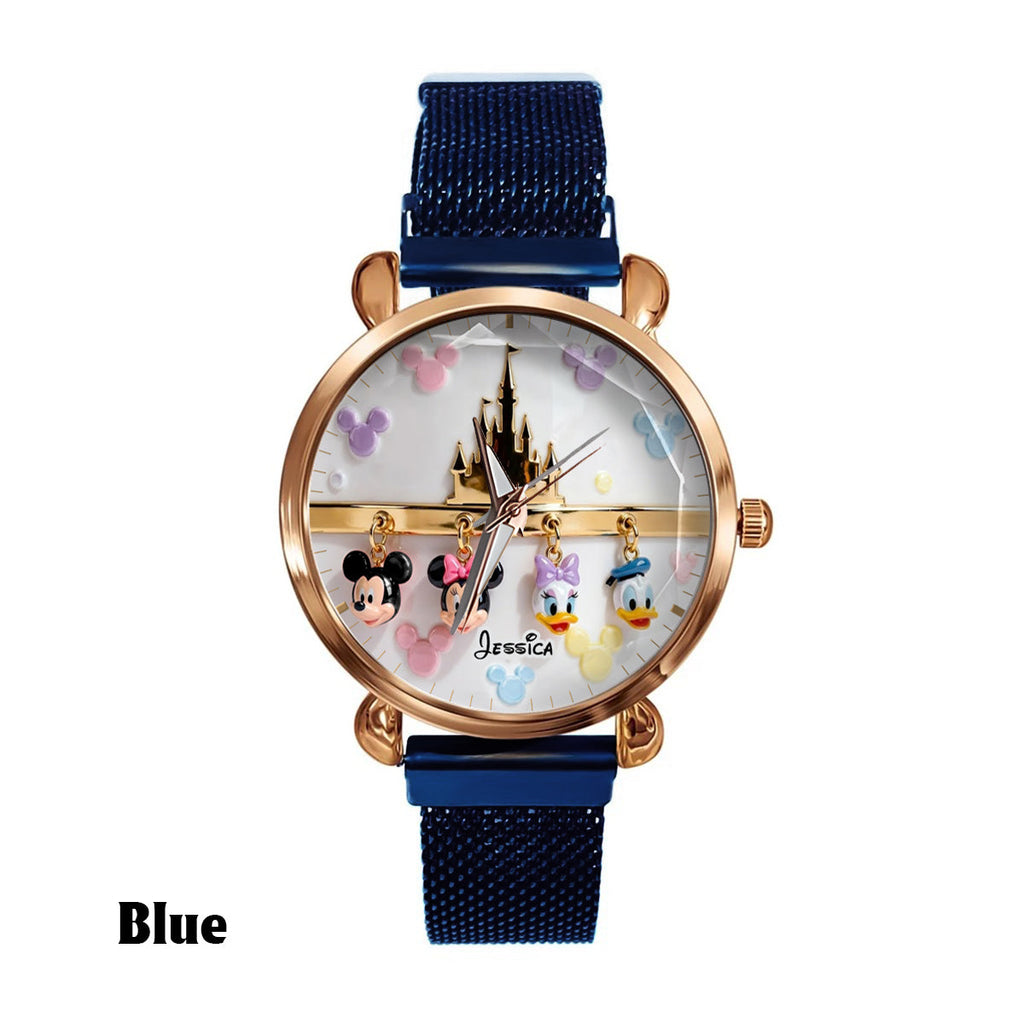 Personalized Disney Hand Watch with Mickey & Friends for Women Women Hand Watch GradoCreations