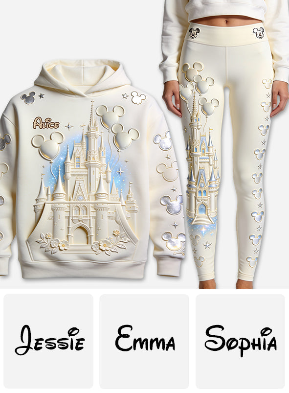 Personalized Dream Trip Hoodie & Leggings Set with Custom Name Hoodie & Leggings GradoCreations