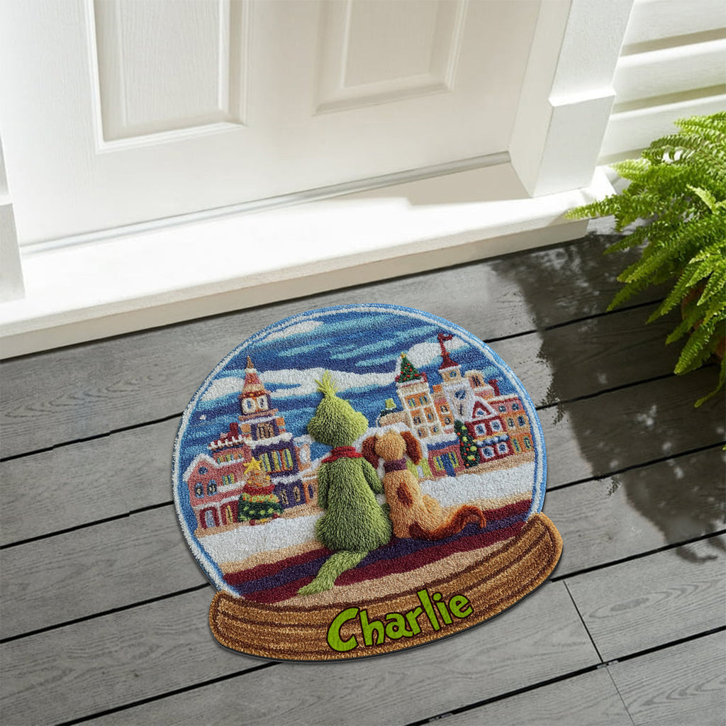 Personalized Non-Slip Tufted Rug Christmas Gift for Kids Non-Slip Tufted Rug GradoCreations