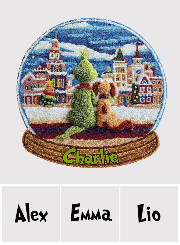 Personalized Non-Slip Tufted Rug Christmas Gift for Kids Non-Slip Tufted Rug GradoCreations