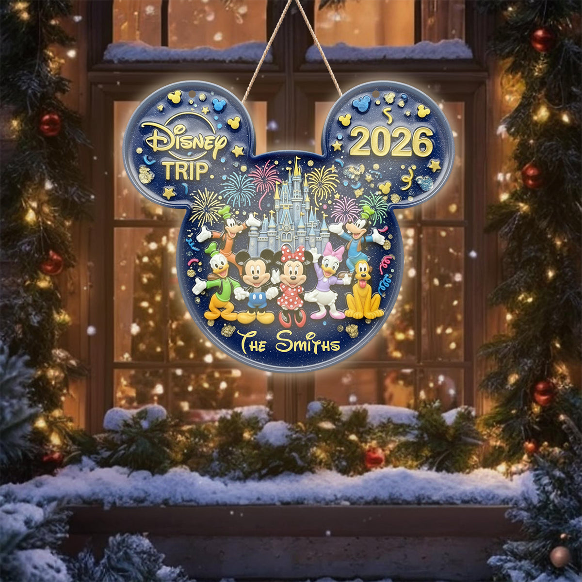 Personalized Disney LED Light Acrylic Sign Magical Decor LED Light Acrylic Sign GradoCreations