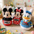 Personalized Faux Fur Pillow Custom Shape Gift for Kids Premium Faux Fur Pillow GradoCreations