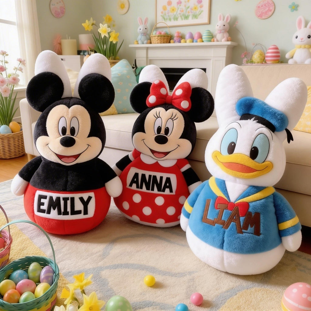 Personalized Faux Fur Pillow Custom Shape Gift for Kids Premium Faux Fur Pillow GradoCreations
