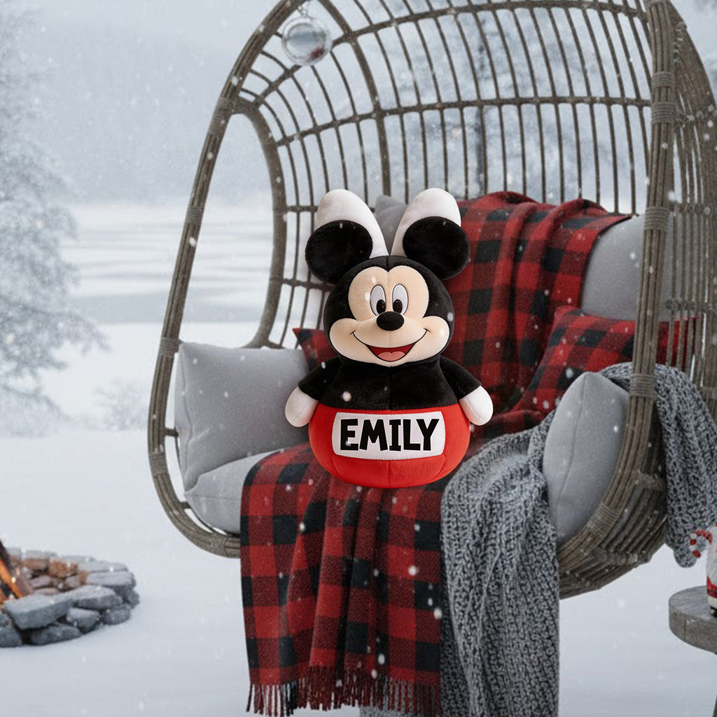 Personalized Faux Fur Pillow Custom Shape Gift for Kids Premium Faux Fur Pillow GradoCreations