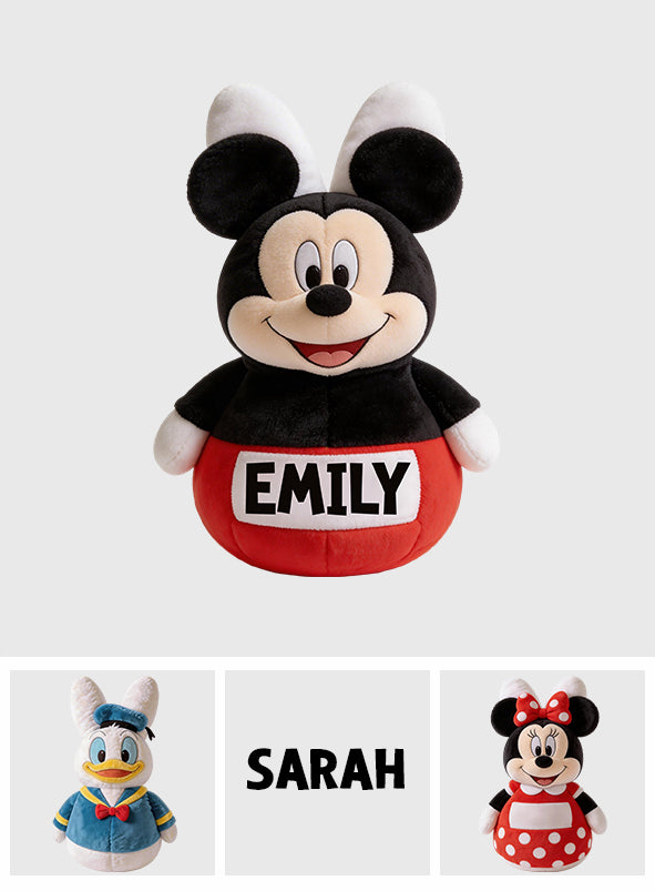 Personalized Faux Fur Pillow Custom Shape Gift for Kids Premium Faux Fur Pillow GradoCreations