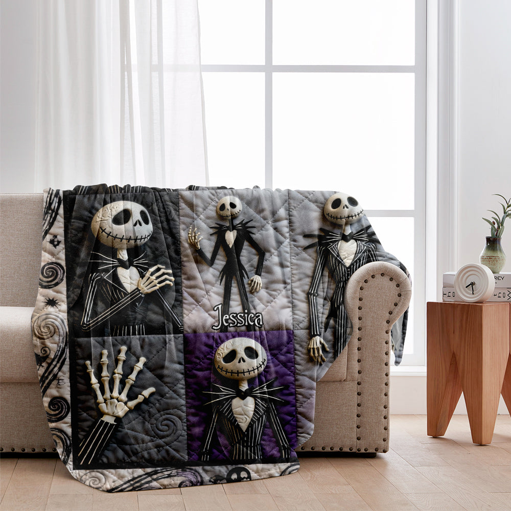 Personalized Dark King Blanket Custom Name Cozy Gift Idea Blanket GradoCreations