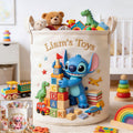 Personalized Toy Storage Basket Custom Name Kids Room Decor Laundry Basket GradoCreations