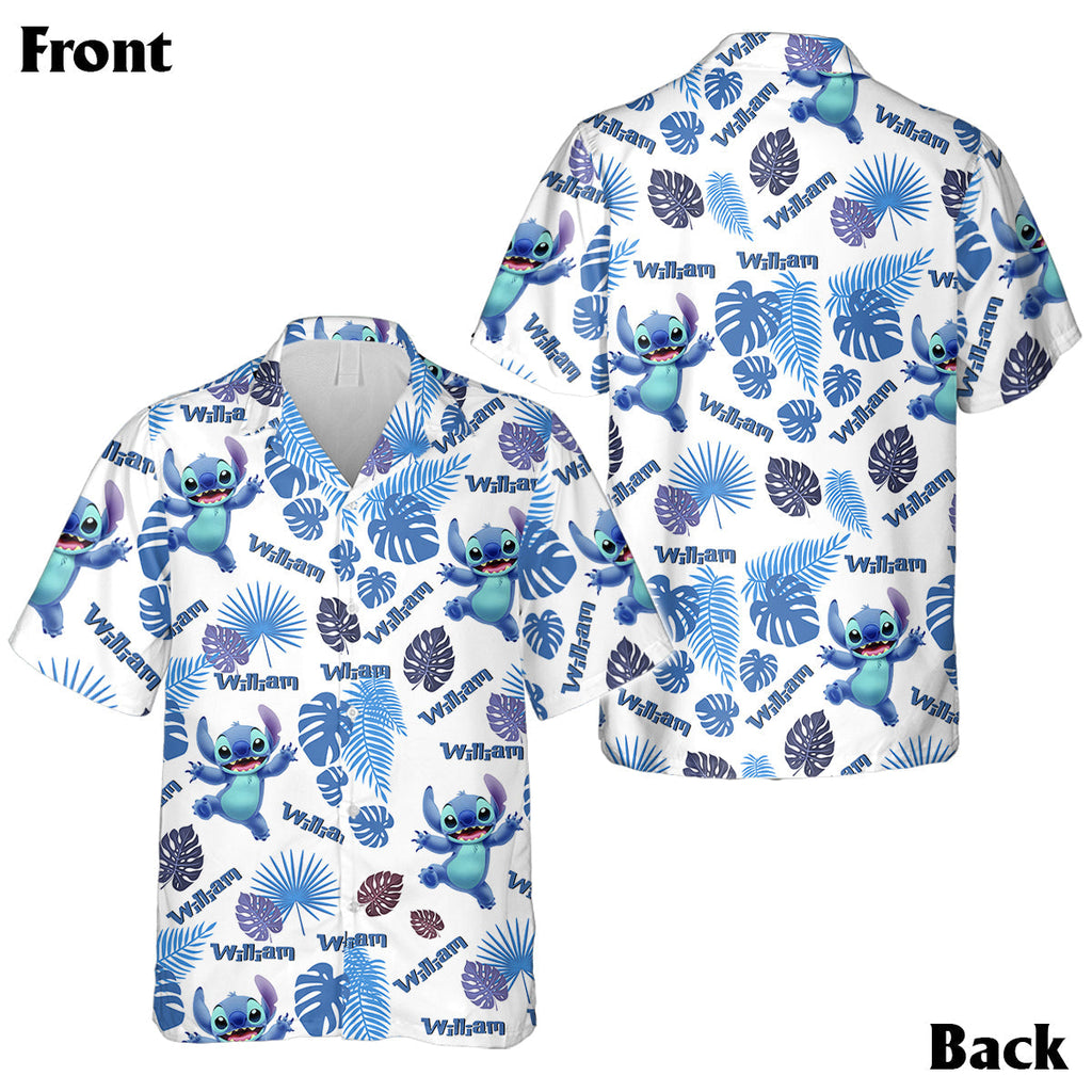 Personalized Hawaiian Shirt & Dress Set for Couples Gift Hawaiian Shirt & Sleeveless Dress GradoCreations