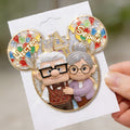 Personalized Up Movie Couple Pin Acrylic Enamel Gift Idea Acrylic Enamel Pin GradoCreations