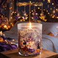 Personalized Spinning Candle Holder with Custom Charms Gift Spinning Candle Holder GradoCreations