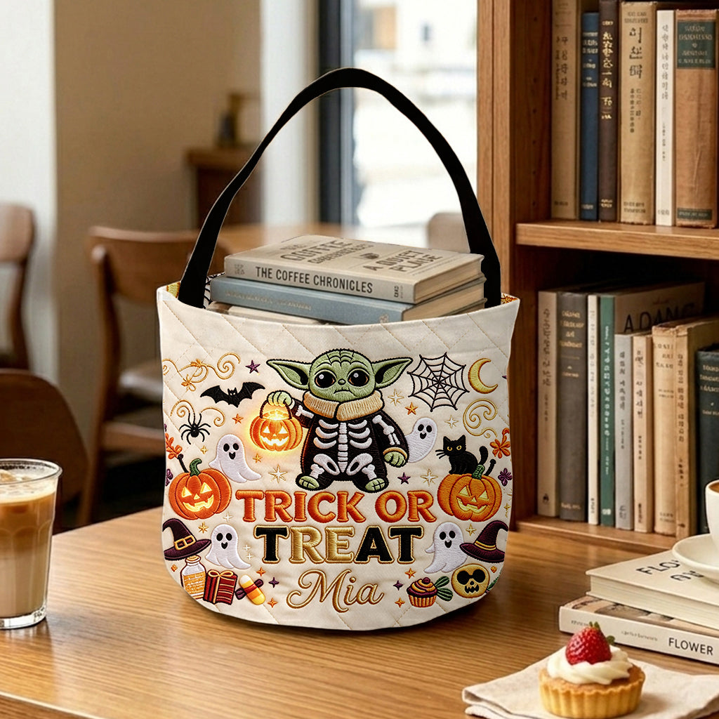 Personalized Halloween Trick Or Treat Basket for Kids – Spooky Gift Basket GradoCreations