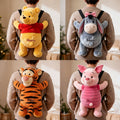 Personalized Plush Bear Backpack Custom Name Kids Gift Plush Backpack GradoCreations