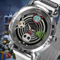 Personalized Gothic Spiral Women’s Watch Custom Name Gift Women Hand Watch GradoCreations