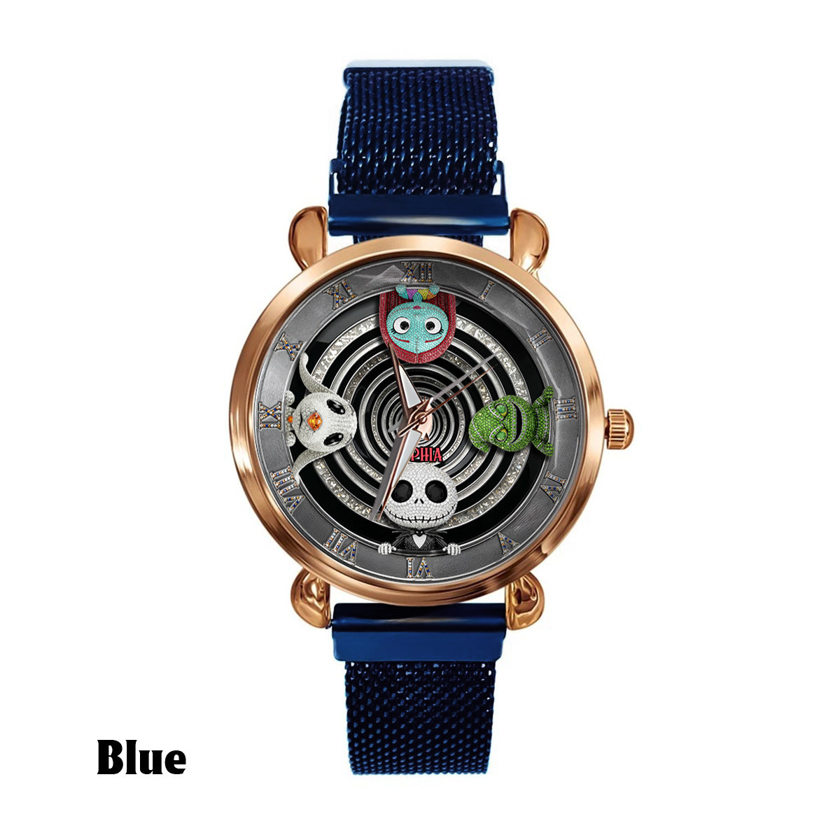 Personalized Gothic Spiral Women’s Watch Custom Name Gift Women Hand Watch GradoCreations