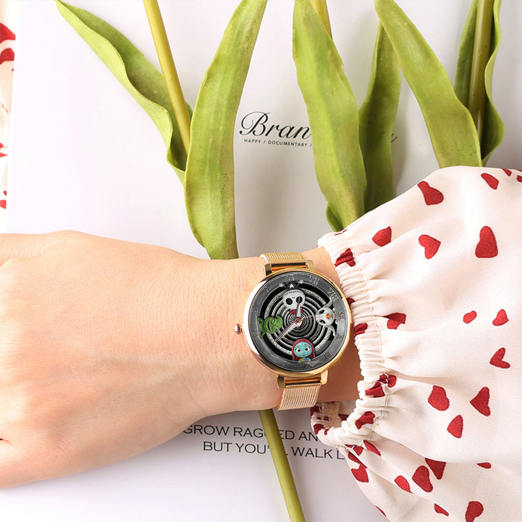 Personalized Gothic Spiral Women’s Watch Custom Name Gift Women Hand Watch GradoCreations