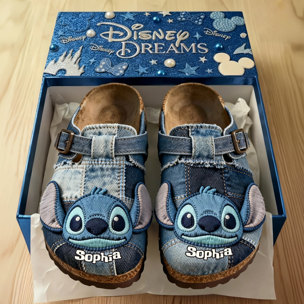 Personalized Blue Ohana Clogs with Arch Support for Kids Clogs With Arch Support GradoCreations