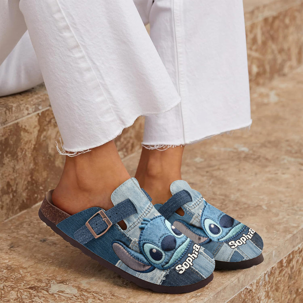 Personalized Blue Ohana Clogs with Arch Support for Kids Clogs With Arch Support GradoCreations