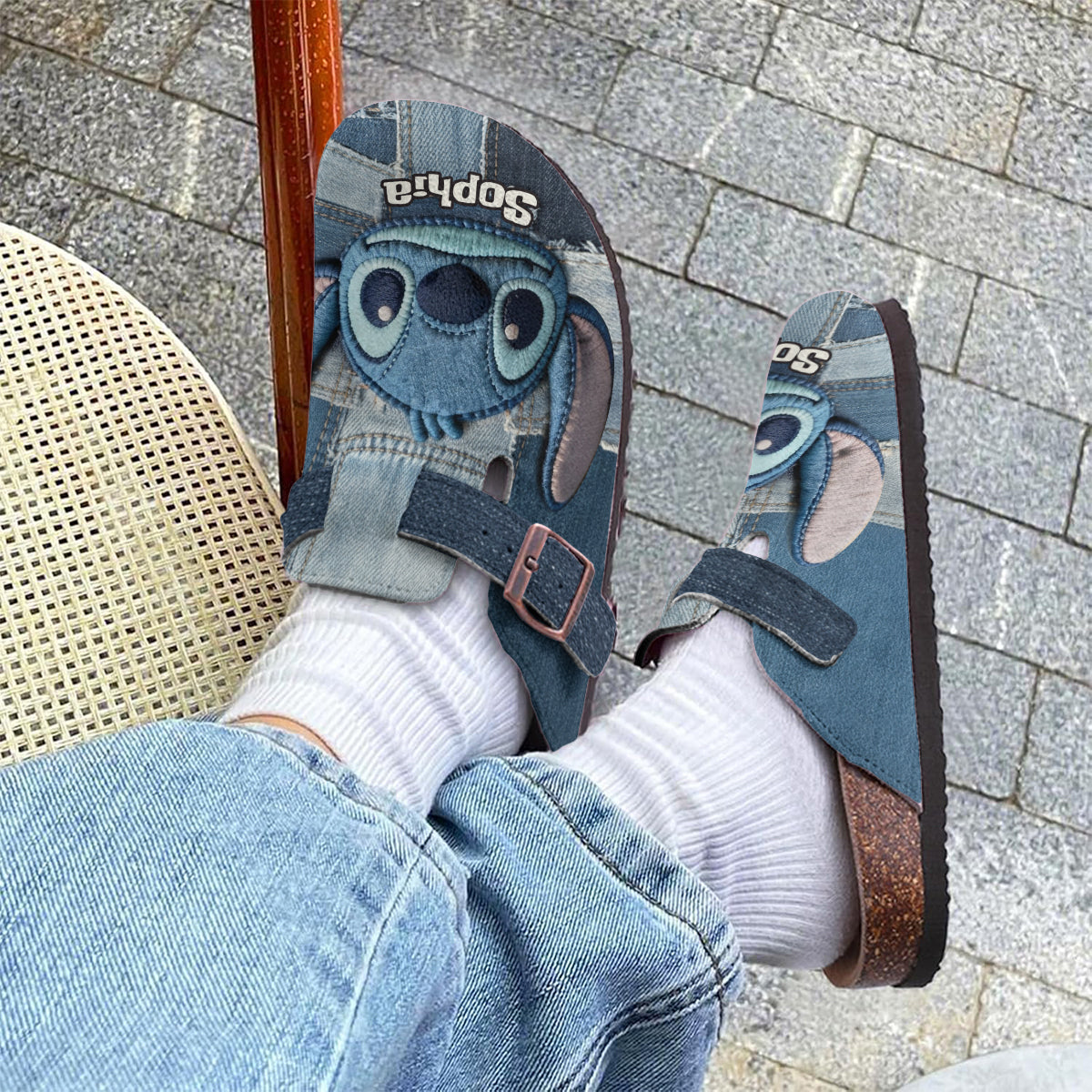 Personalized Blue Ohana Clogs with Arch Support for Kids Clogs With Arch Support GradoCreations
