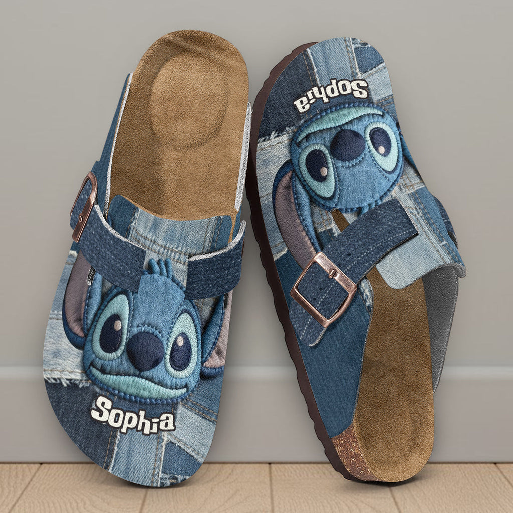Personalized Blue Ohana Clogs with Arch Support for Kids Clogs With Arch Support GradoCreations