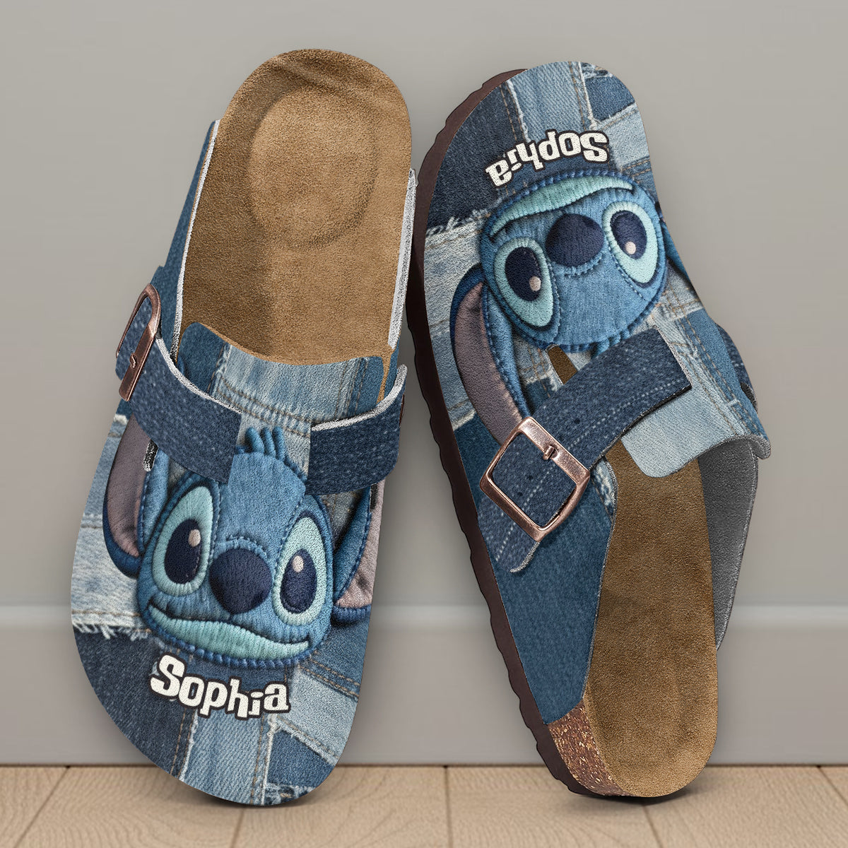 Personalized Blue Ohana Clogs with Arch Support for Kids Clogs With Arch Support GradoCreations