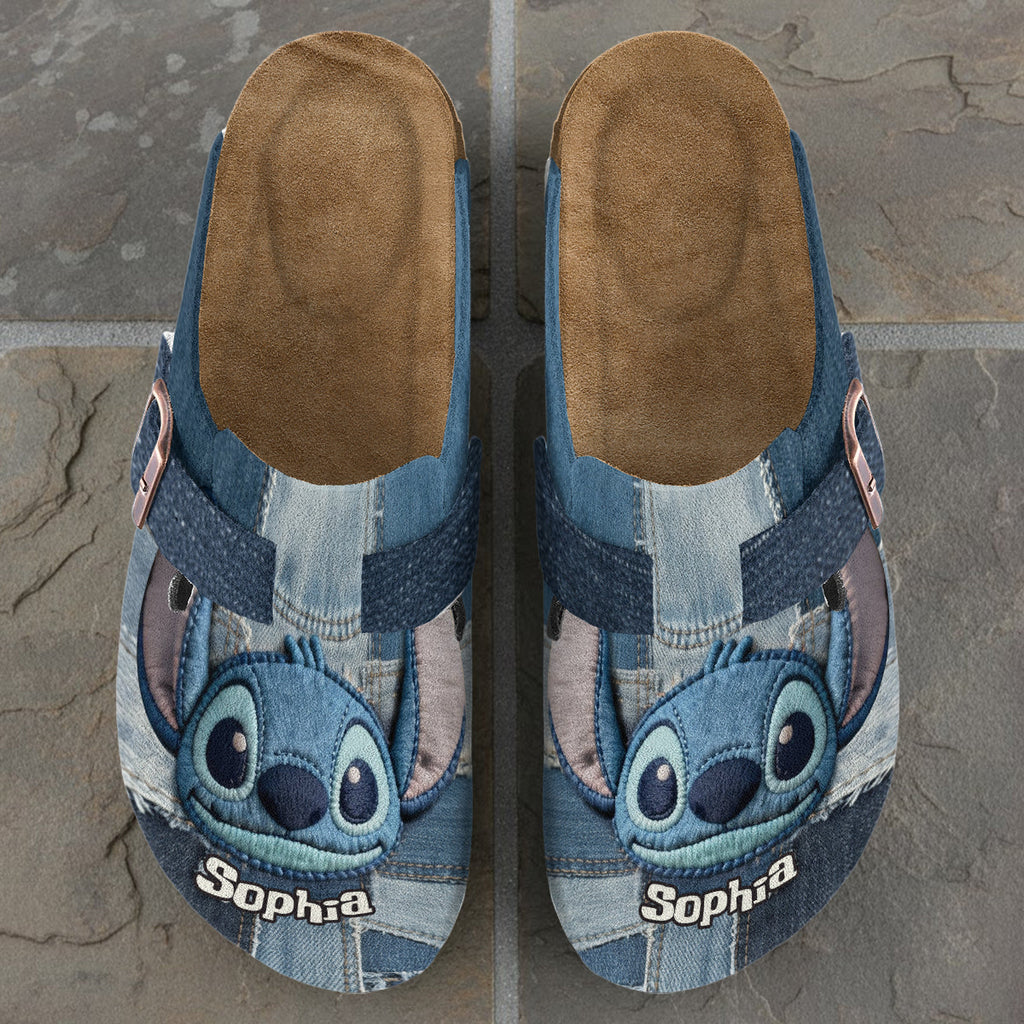 Personalized Blue Ohana Clogs with Arch Support for Kids Clogs With Arch Support GradoCreations