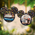 Personalized Mickey Mouse Photo Ornament Custom Family Gift Ornament GradoCreations