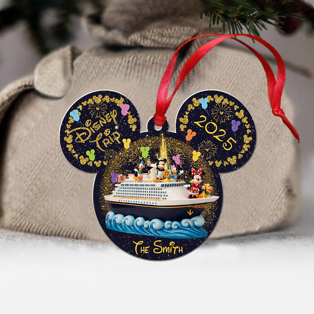 Personalized Mickey Mouse Photo Ornament Custom Family Gift Ornament GradoCreations