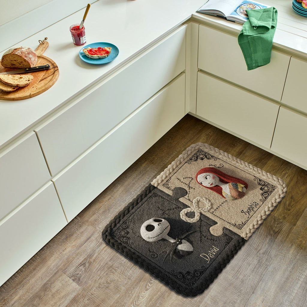 Personalized Non-Slip Tufted Rug Custom Name Design Gift for Couples Non-Slip Tufted Rug GradoCreations