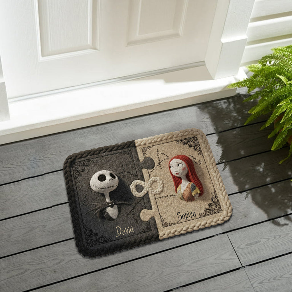 Personalized Non-Slip Tufted Rug Custom Name Design Gift for Couples Non-Slip Tufted Rug GradoCreations