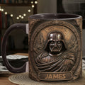 Personalized Darth Vader Accent Mug Custom Name Gift Idea Accent Mug GradoCreations