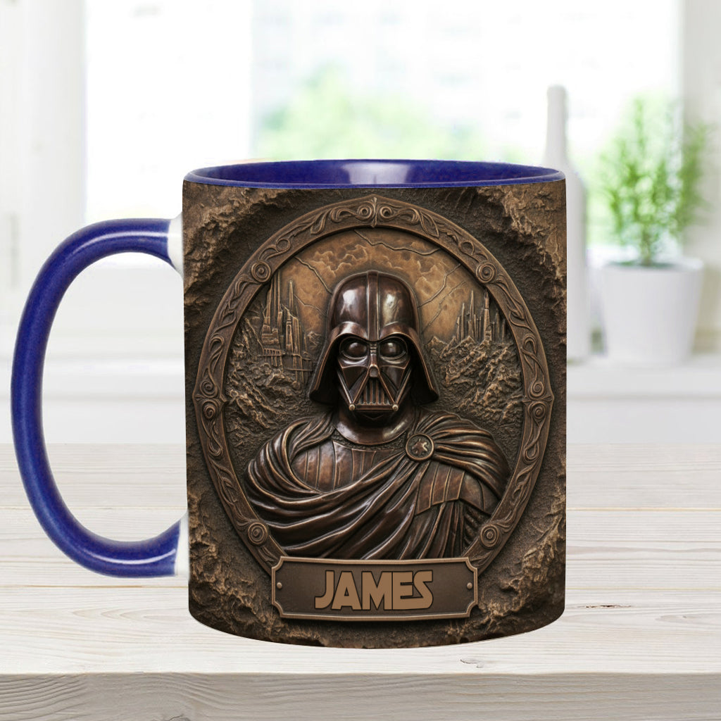 Personalized Darth Vader Accent Mug Custom Name Gift Idea Accent Mug GradoCreations