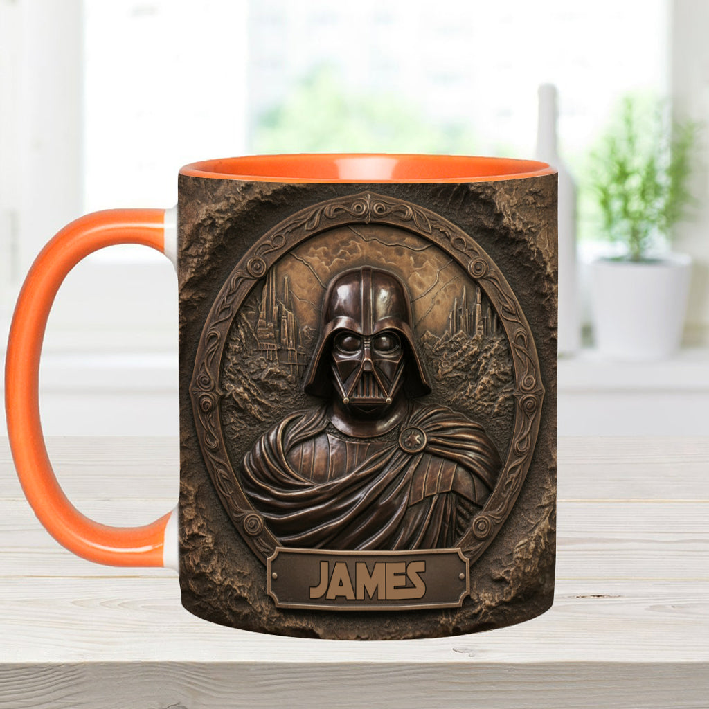 Personalized Darth Vader Accent Mug Custom Name Gift Idea Accent Mug GradoCreations