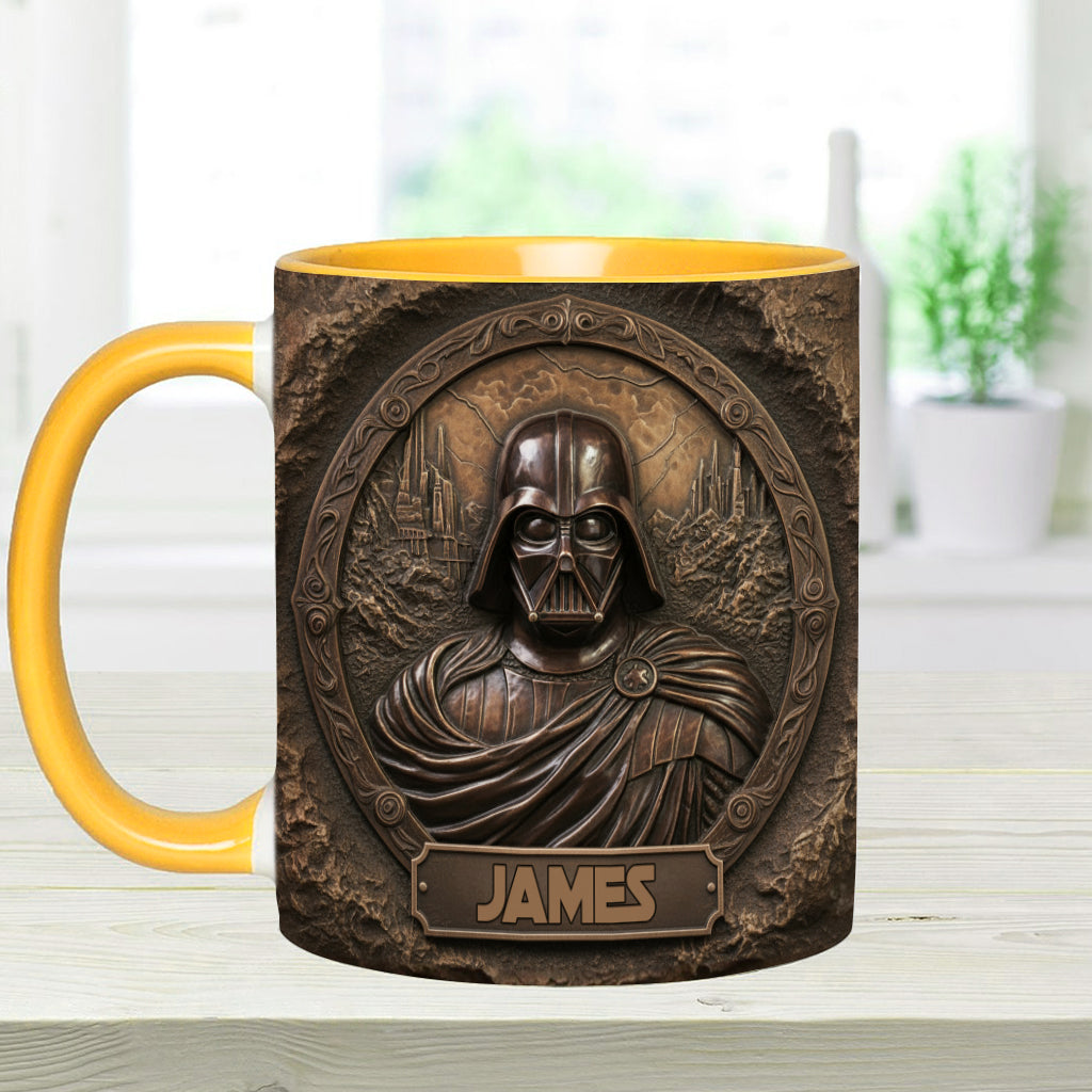 Personalized Darth Vader Accent Mug Custom Name Gift Idea Accent Mug GradoCreations