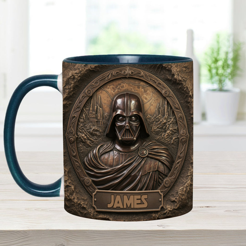Personalized Darth Vader Accent Mug Custom Name Gift Idea Accent Mug GradoCreations
