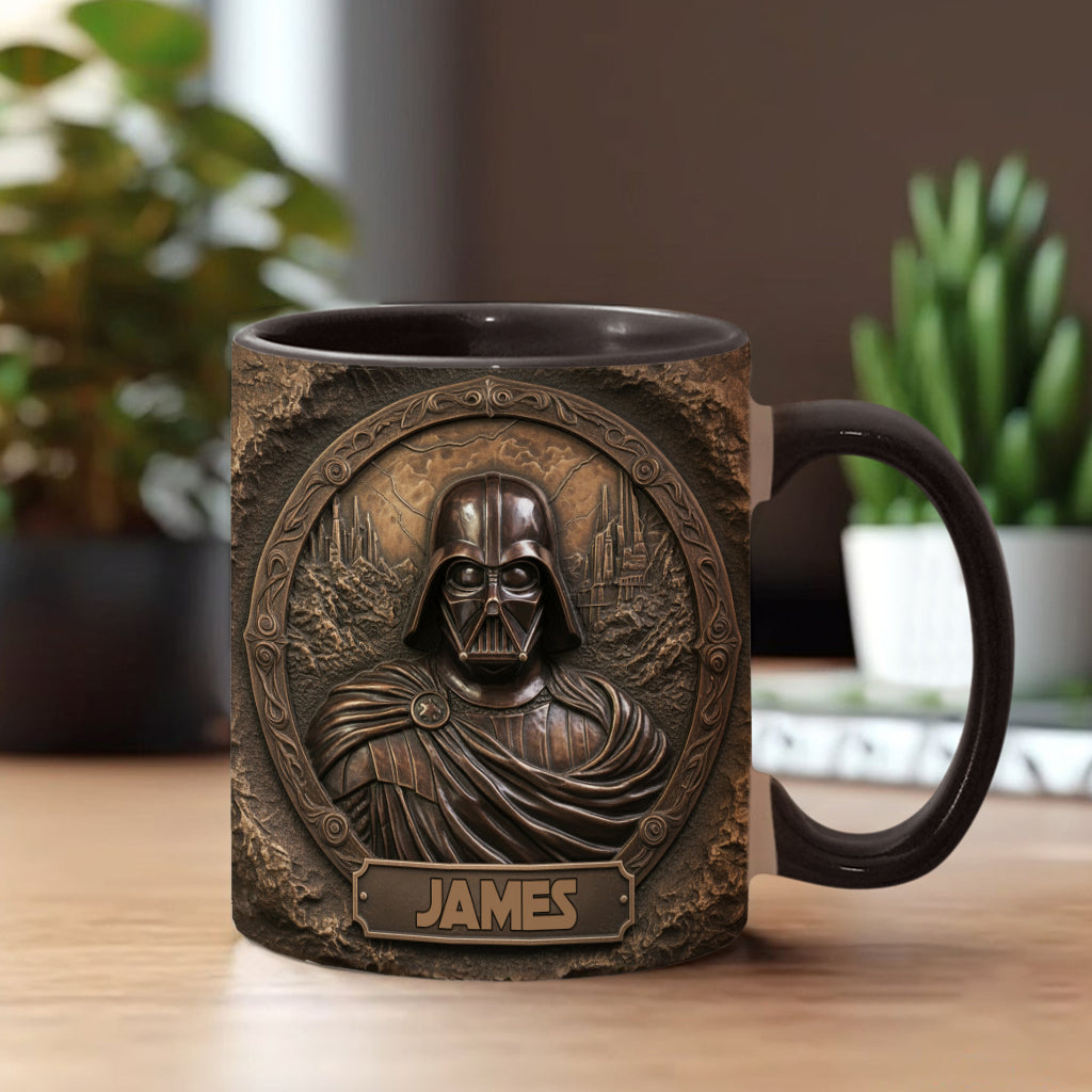 Personalized Darth Vader Accent Mug Custom Name Gift Idea Accent Mug GradoCreations
