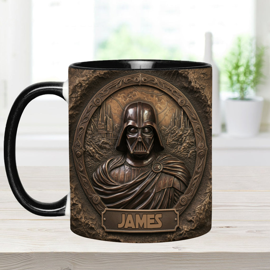 Personalized Darth Vader Accent Mug Custom Name Gift Idea Accent Mug GradoCreations