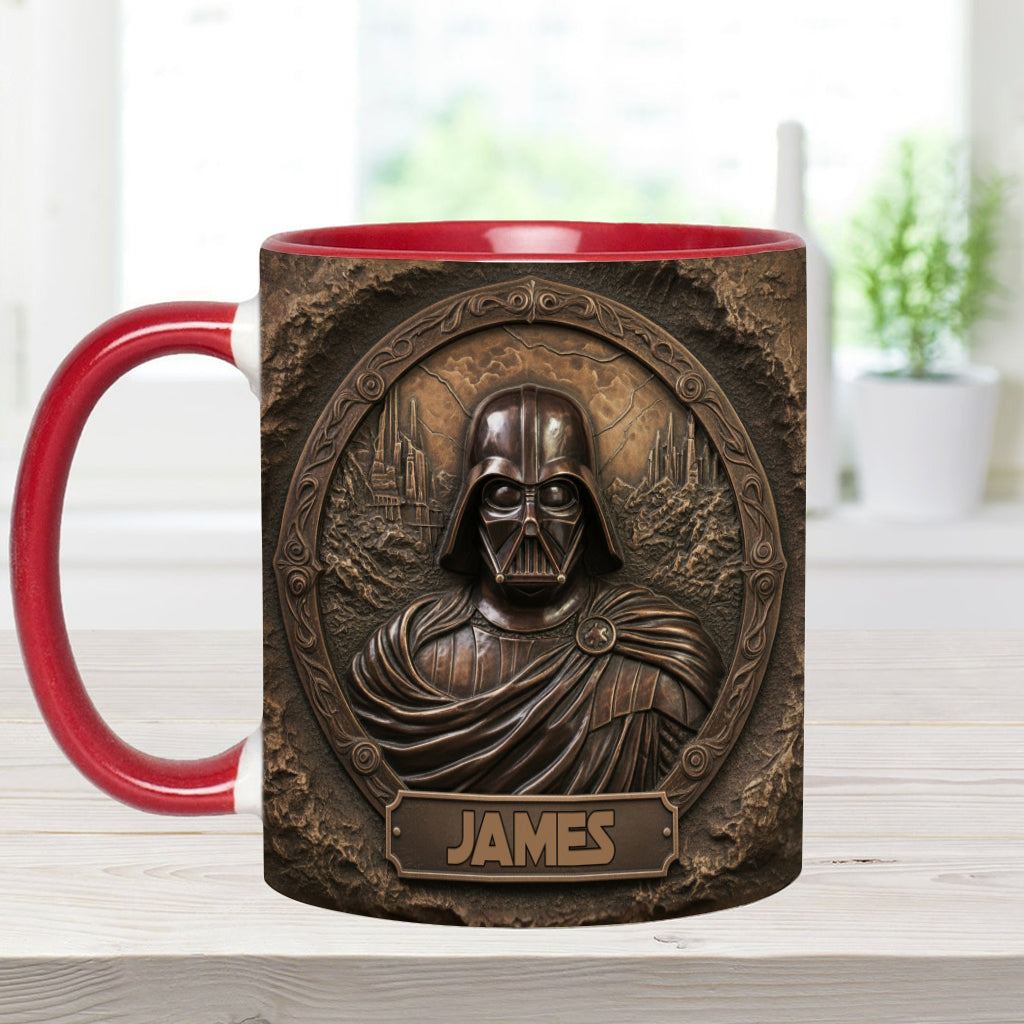 Personalized Darth Vader Accent Mug Custom Name Gift Idea Accent Mug GradoCreations